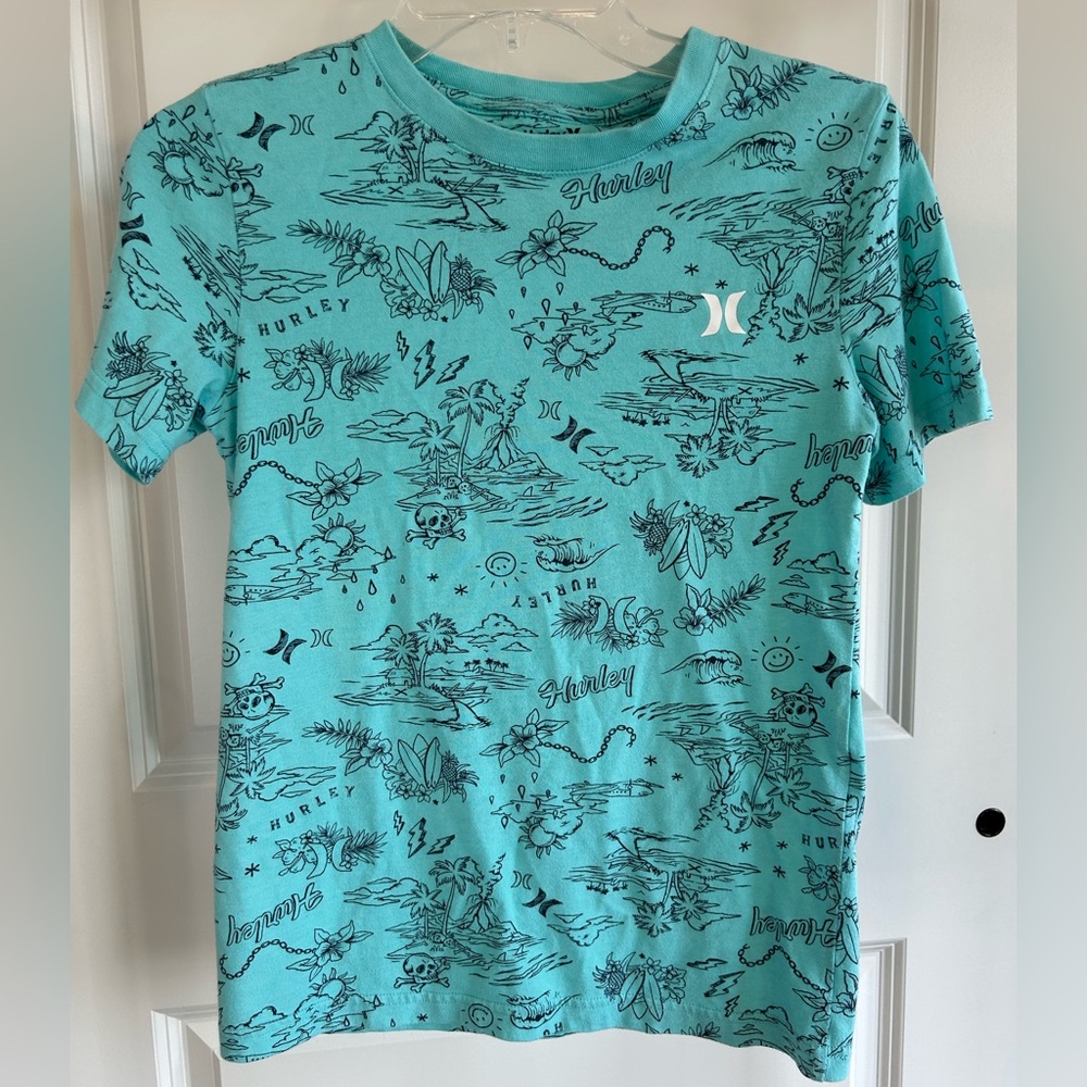 Hurley Aqua Graphic Tee